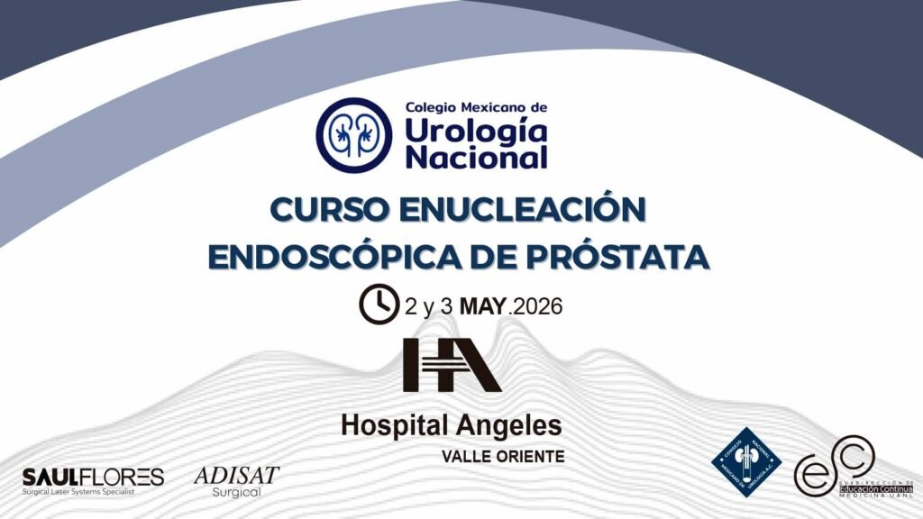 CURSO ENUCLEACIÓN ENDOSCÓPICA DE PRÓSTATA CMU 2026